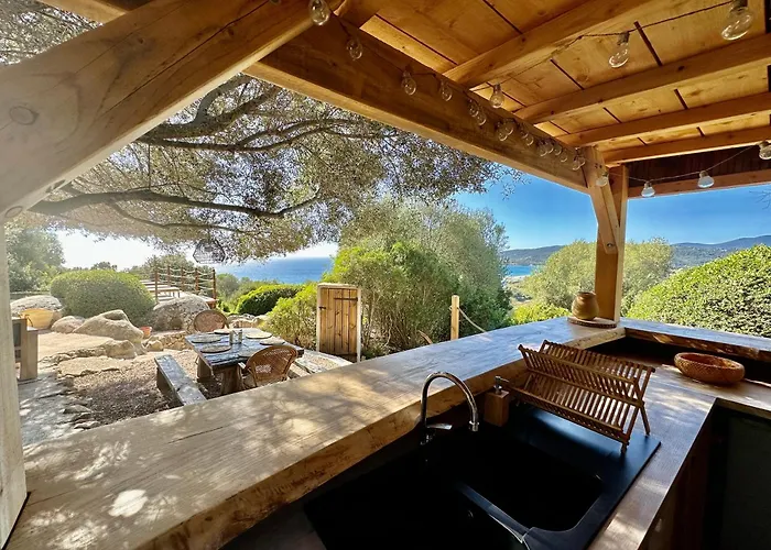 Villa Tour Génoise Micalona, Domaine de l'Oglisatru à Olmeto 